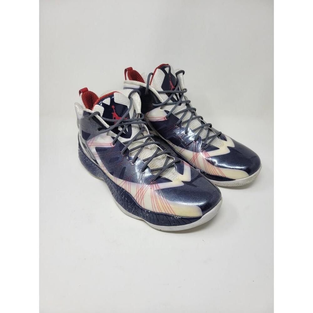 Men's Nike Jordan Flywire 2012 Size 12 Basketball Shoes 524992-130 Mid-Top.